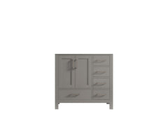 Malibu 36 in. W x 22 in. D Left Offset Sink Bathroom Vanity - photo 6