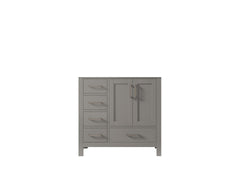 Malibu 36 in. W x 22 in. D Right Offset Sink Bathroom Vanity - photo 6