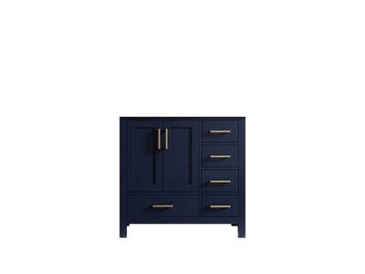 Malibu 36 in. W x 22 in. D Bathroom Vanity Center Sink