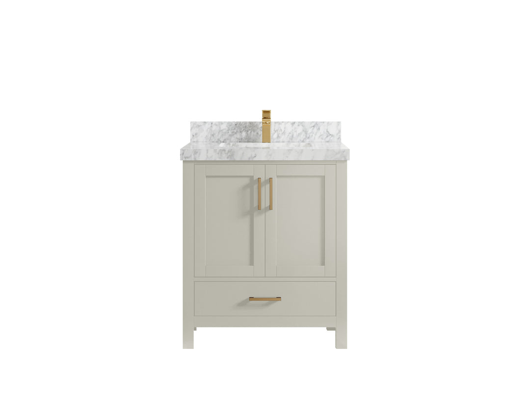 Malibu 30 in. W x 22 in. D Single Sink Bathroom Vanity