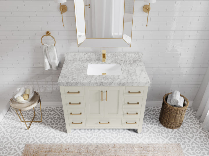 Malibu 42 in. W x 22 in. D Single Sink Bathroom Vanity - photo 10
