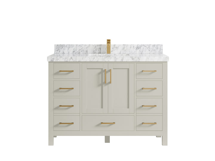 Malibu 48 in. W x 22 in. D Single Sink Bathroom Vanity - photo 11