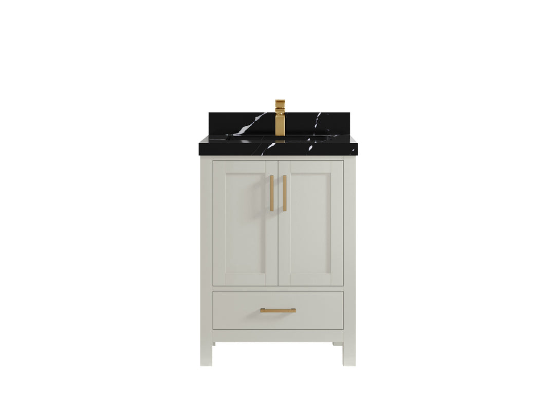 Malibu 24 in. W x 22 in. D Single Sink Bathroom Vanity