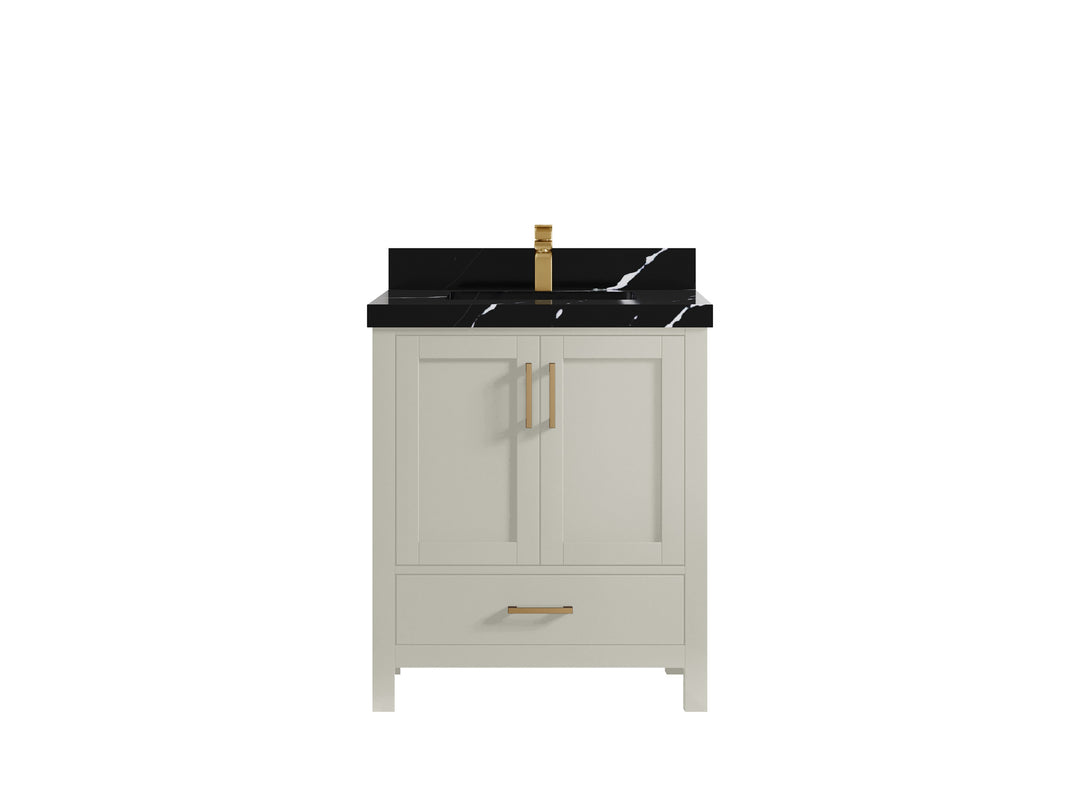 Malibu 30 in. W x 22 in. D Single Sink Bathroom Vanity