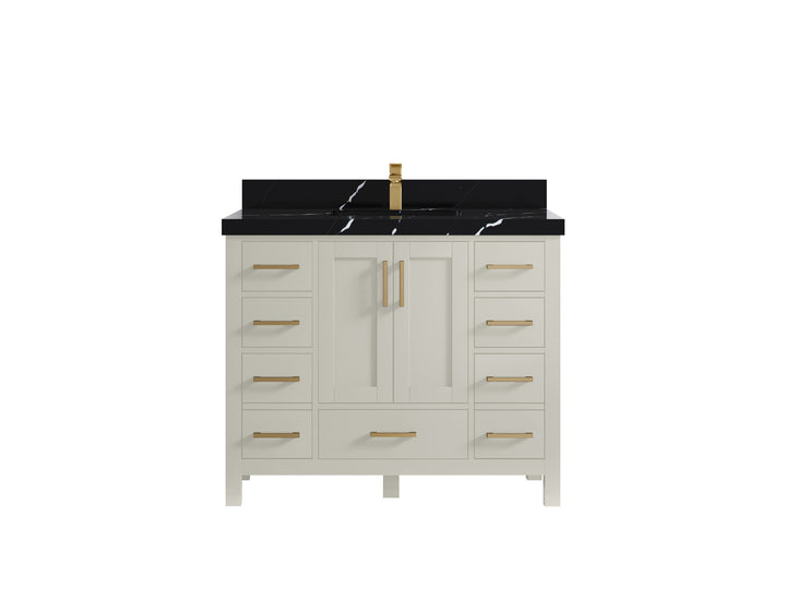 Malibu 42 in. W x 22 in. D Single Sink Bathroom Vanity - photo 9