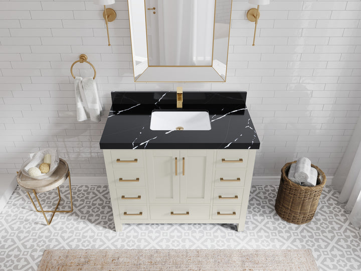 Malibu 42 in. W x 22 in. D Single Sink Bathroom Vanity - photo 8