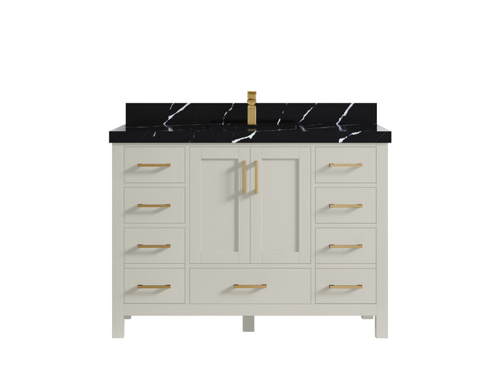 Malibu 48 in. W x 22 in. D Single Sink Bathroom Vanity - photo 9