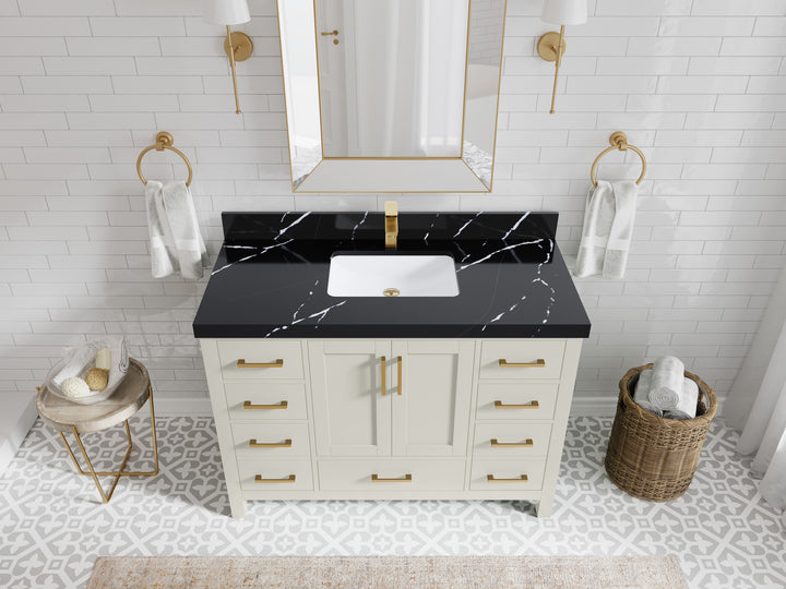 Malibu 48 in. W x 22 in. D Single Sink Bathroom Vanity - photo 8