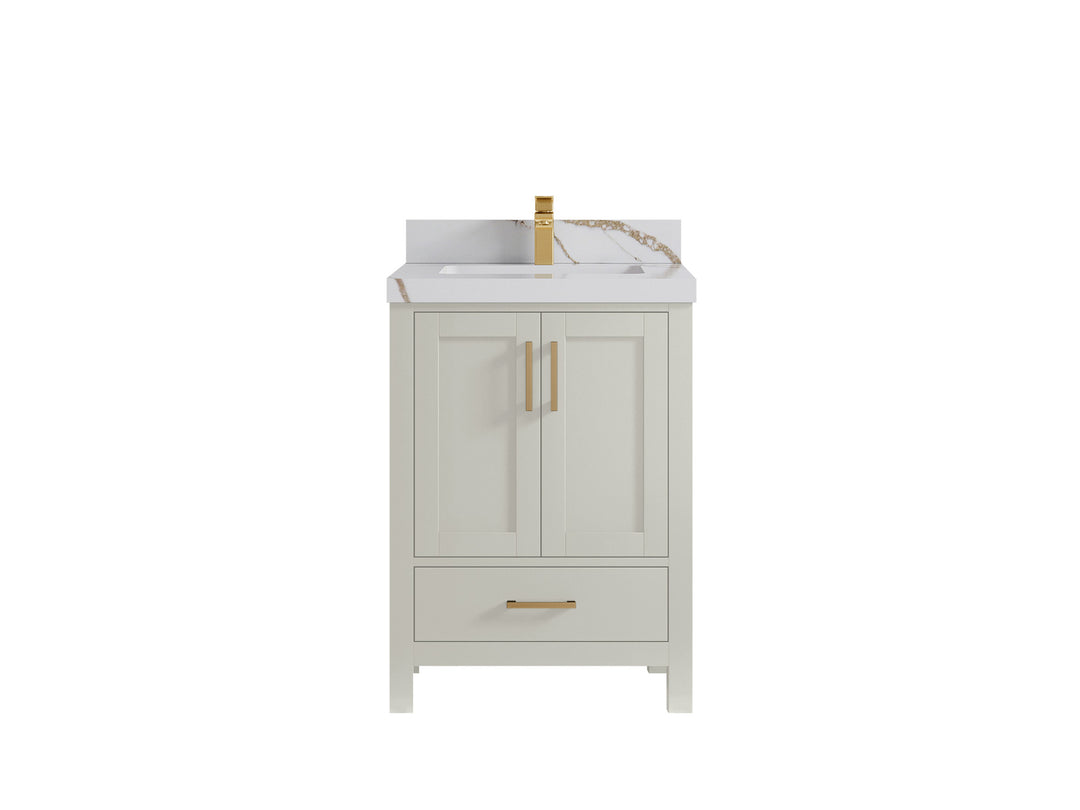 Malibu 24 in. W x 22 in. D Single Sink Bathroom Vanity