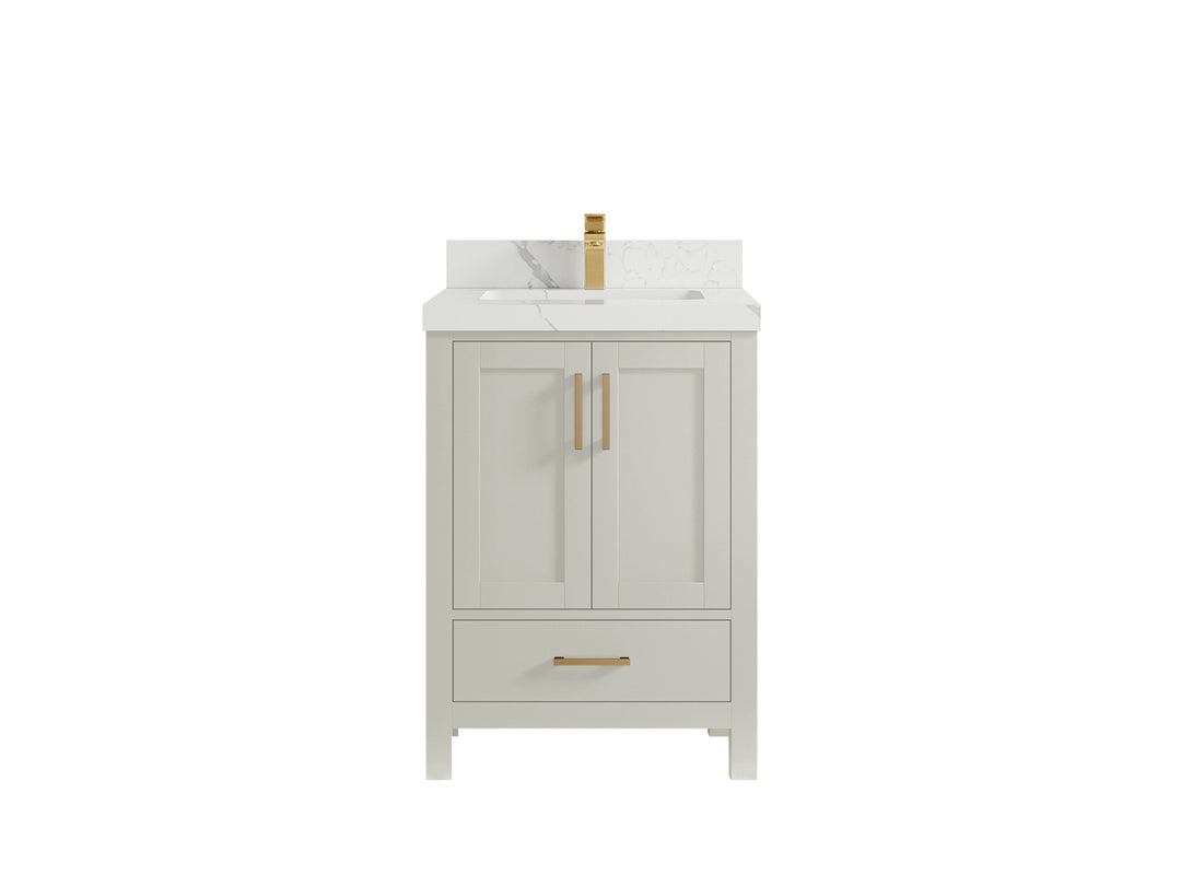 Malibu 24 in. W x 22 in. D Single Sink Bathroom Vanity