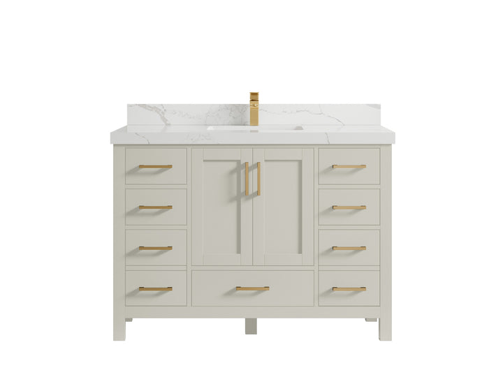 Malibu 48 in. W x 22 in. D Single Sink Bathroom Vanity - photo 17