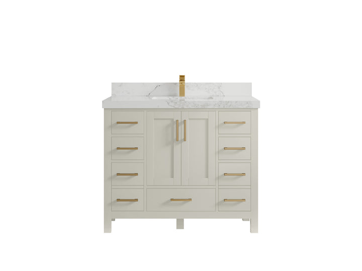 Malibu 42 in. W x 22 in. D Single Sink Bathroom Vanity - photo 19