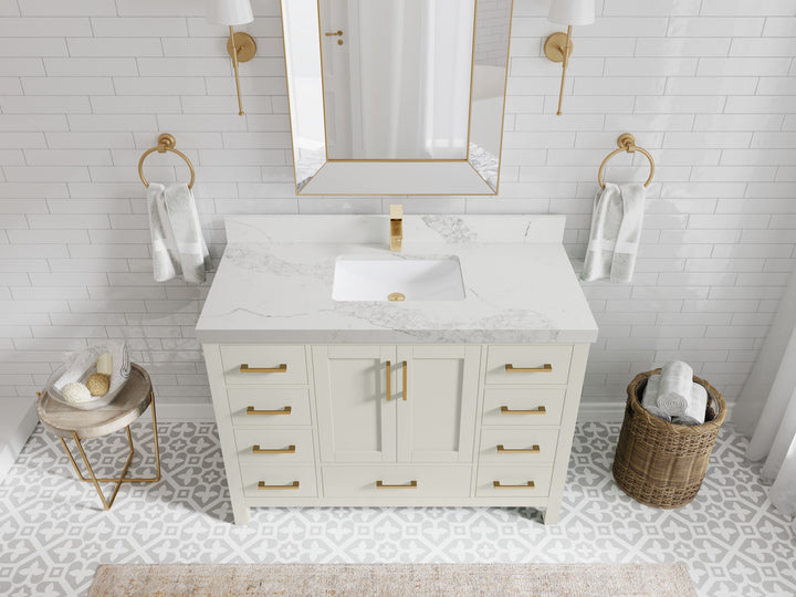 Malibu 48 in. W x 22 in. D Single Sink Bathroom Vanity - photo 18