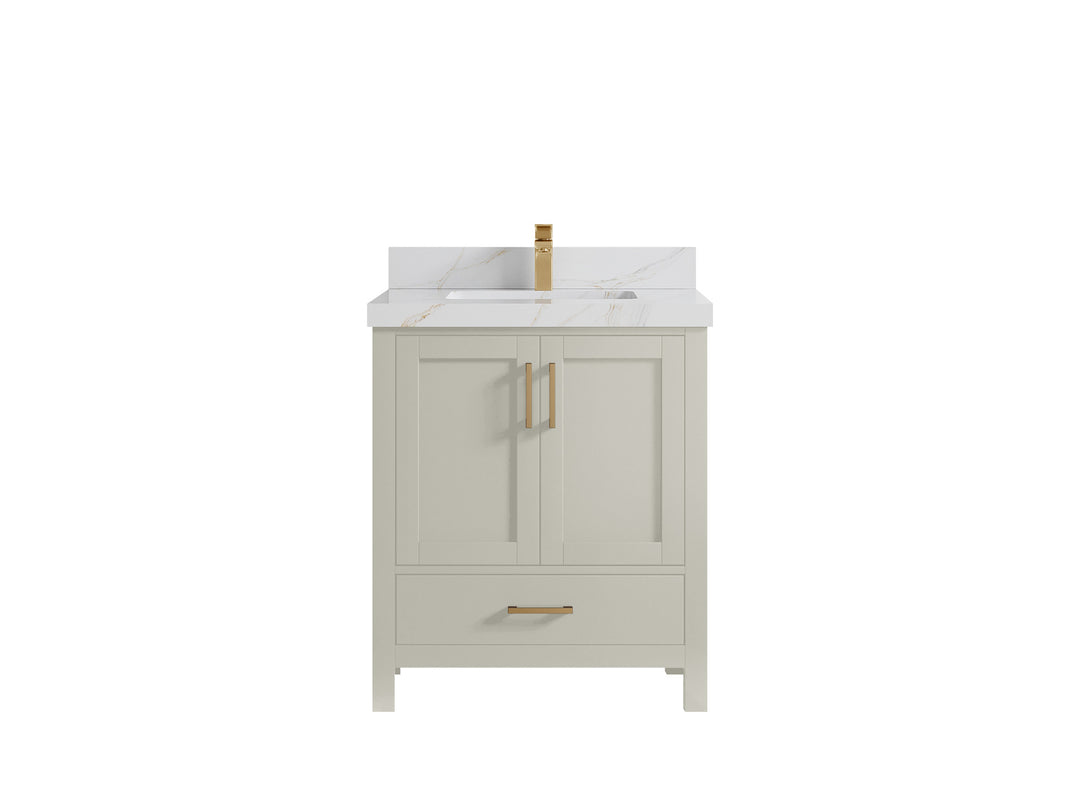 Malibu 30 in. W x 22 in. D Single Sink Bathroom Vanity