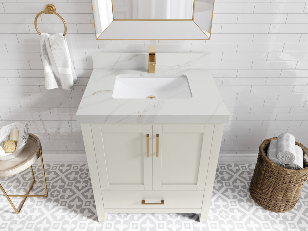 Malibu 30 in. W x 22 in. D Single Sink Bathroom Vanity