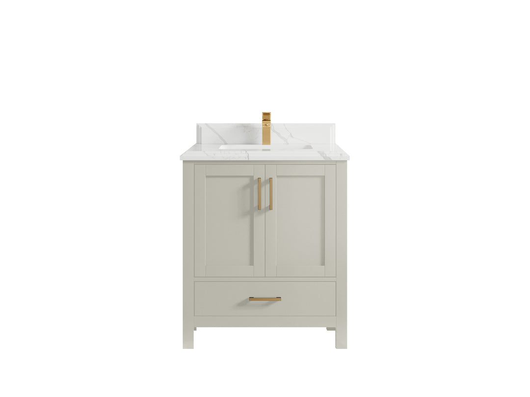 Malibu 30 in. W x 22 in. D Single Sink Bathroom Vanity