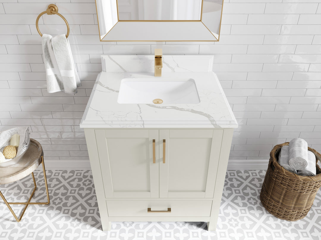 Malibu 30 in. W x 22 in. D Single Sink Bathroom Vanity