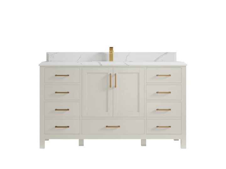 Malibu 60 in. W x 22 in. D Single Sink Bathroom Vanity - photo 23