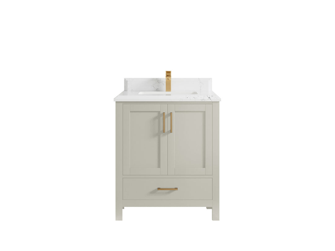 Malibu 30 in. W x 22 in. D Single Sink Bathroom Vanity