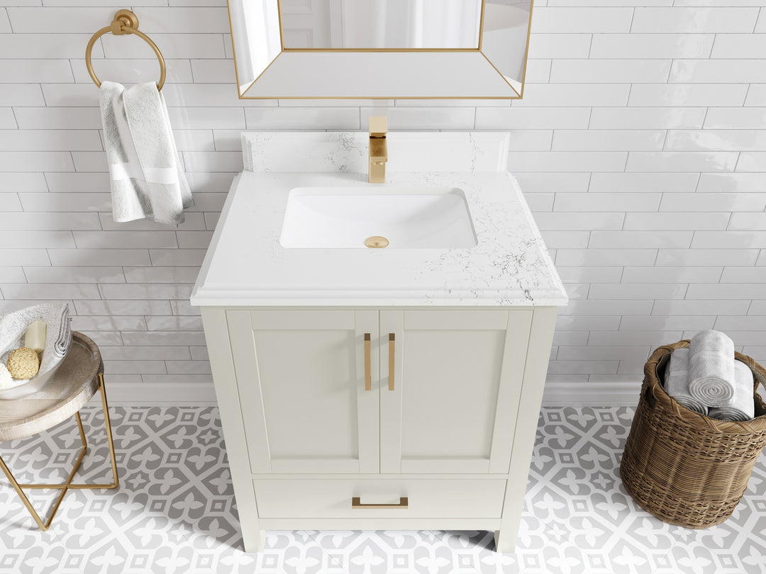 Malibu 30 in. W x 22 in. D Single Sink Bathroom Vanity