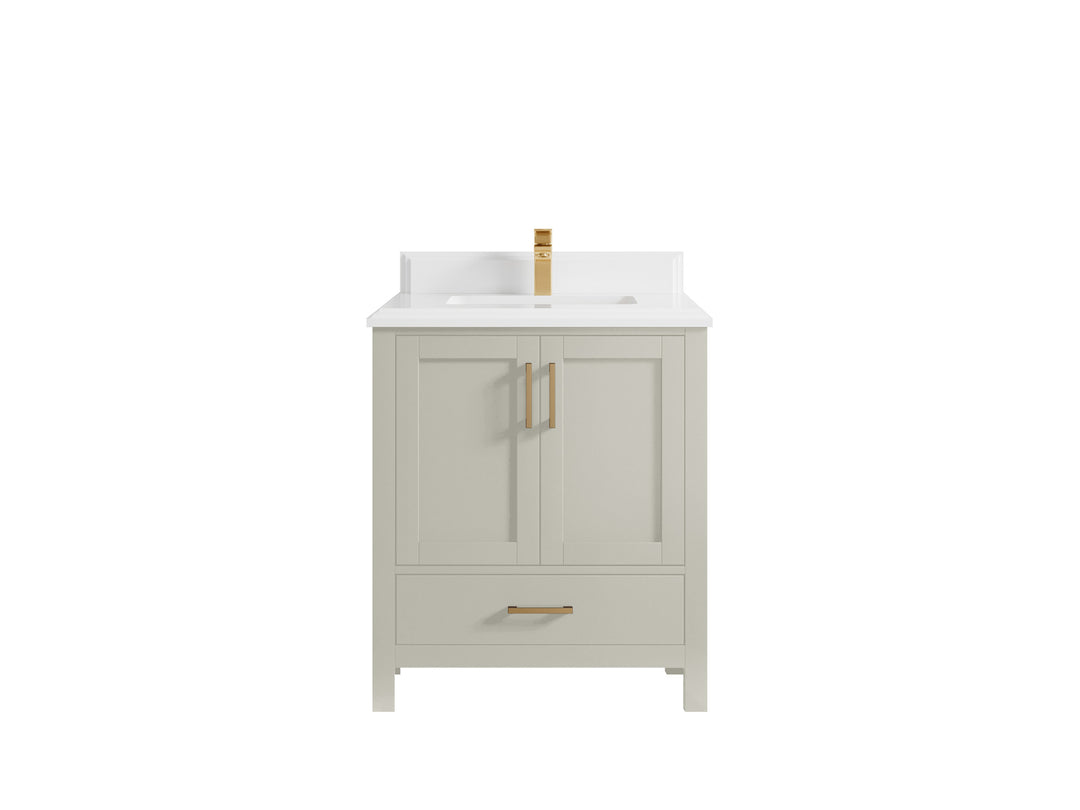 Malibu 30 in. W x 22 in. D Single Sink Bathroom Vanity