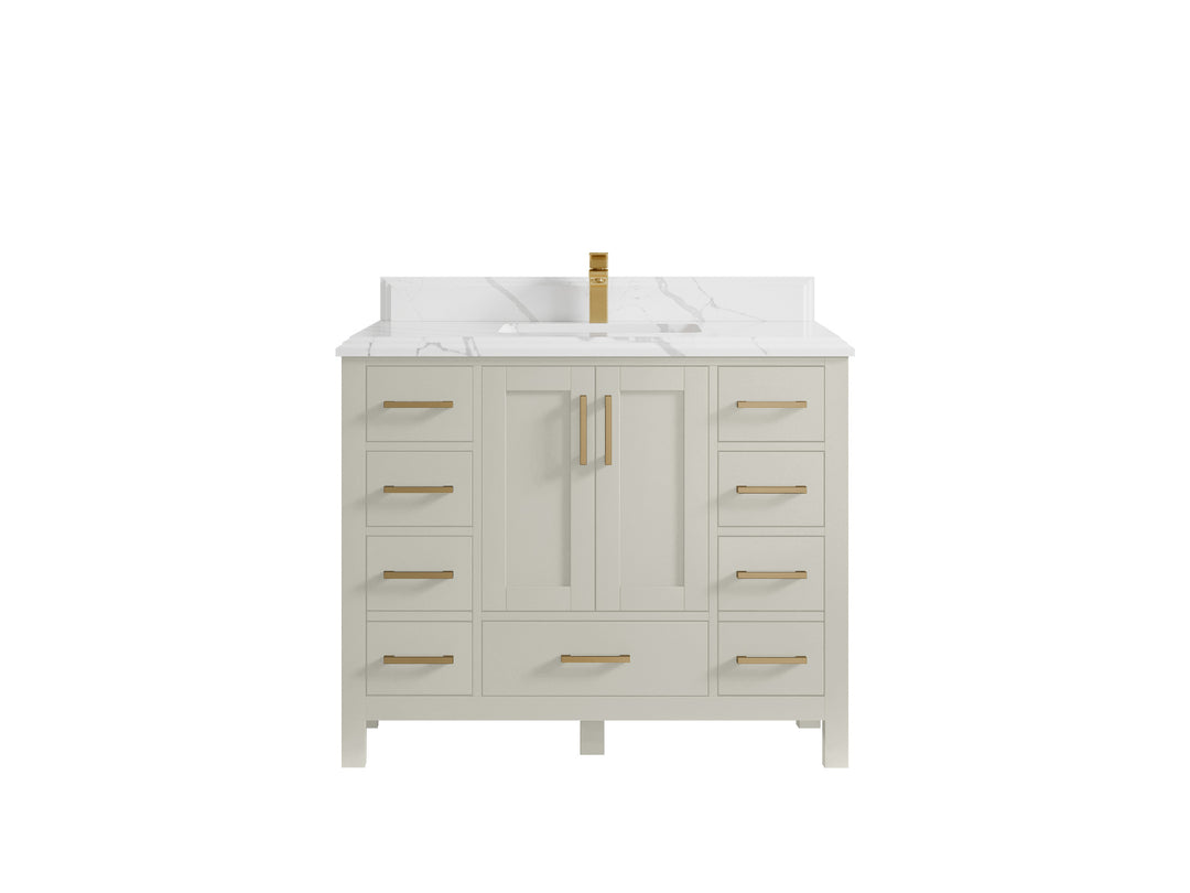 Malibu 42 in. W x 22 in. D Single Sink Bathroom Vanity
