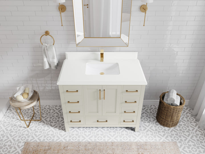 Malibu 42 in. W x 22 in. D Single Sink Bathroom Vanity - photo 24