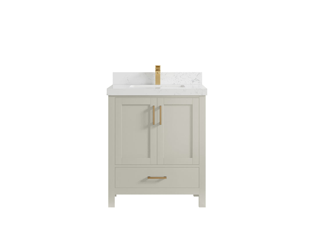 Malibu 30 in. W x 22 in. D Single Sink Bathroom Vanity