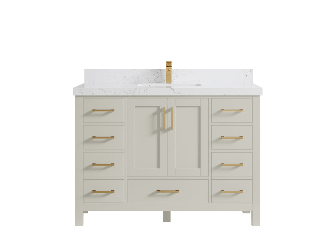 Malibu 48 in. W x 22 in. D Single Sink Bathroom Vanity