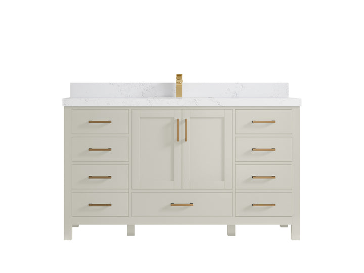 Malibu 60 in. W x 22 in. D Single Sink Bathroom Vanity - photo 29
