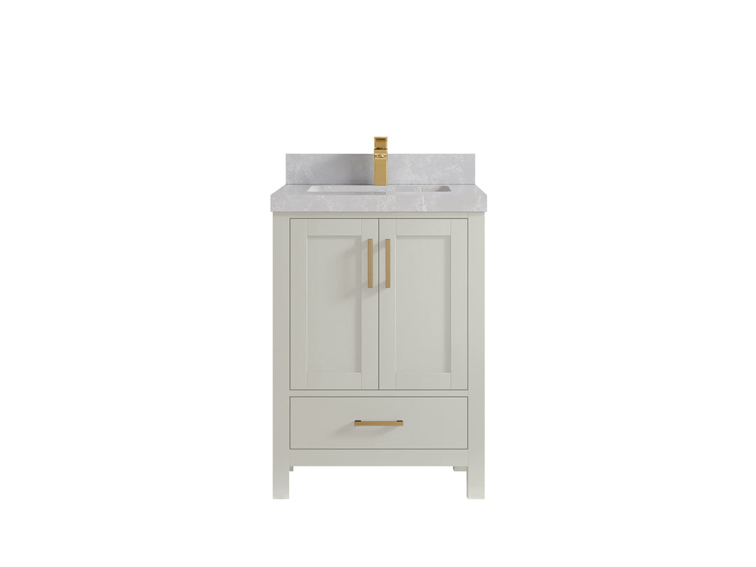Malibu 24 in. W x 22 in. D Single Sink Bathroom Vanity