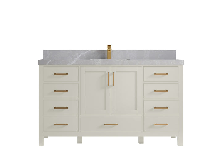 Malibu 60 in. W x 22 in. D Single Sink Bathroom Vanity - photo 31