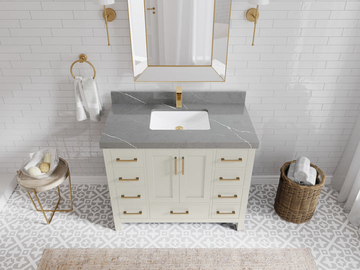 Malibu 42 in. W x 22 in. D Single Sink Bathroom Vanity - photo 30