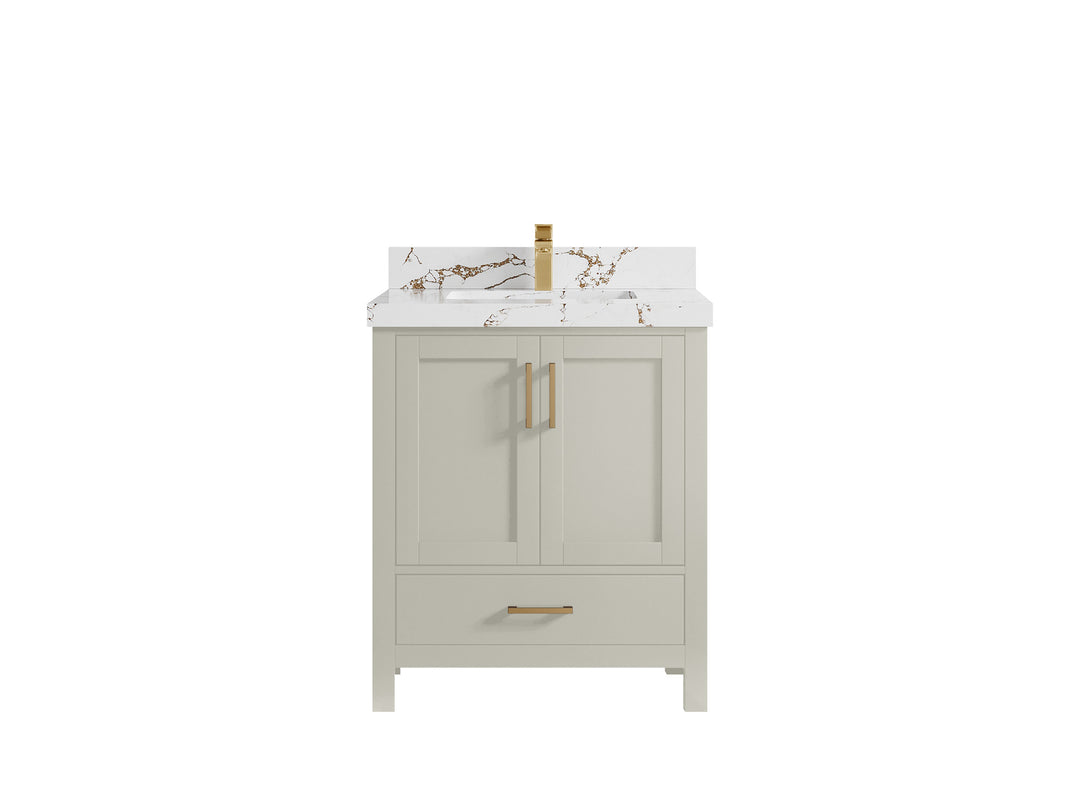 Malibu 30 in. W x 22 in. D Single Sink Bathroom Vanity