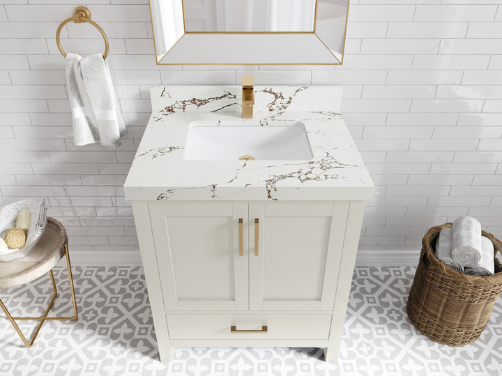 Malibu 30 in. W x 22 in. D Single Sink Bathroom Vanity - photo 34