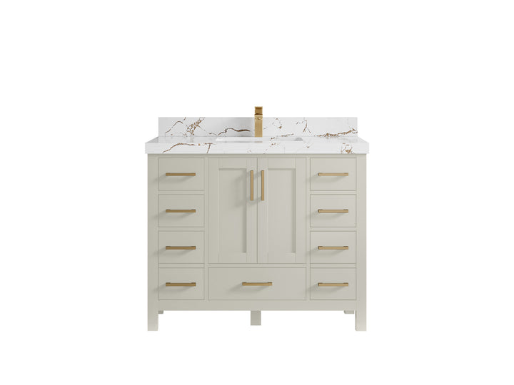 Malibu 42 in. W x 22 in. D Single Sink Bathroom Vanity - photo 33