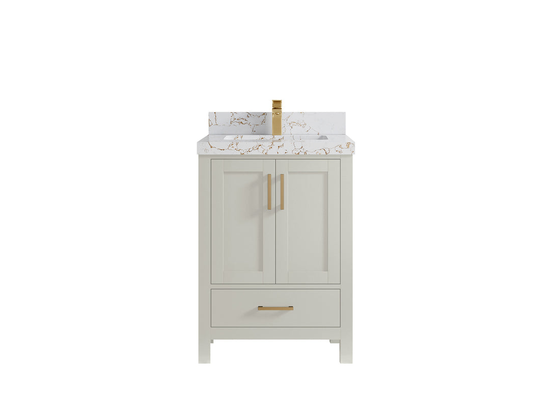Malibu 24 in. W x 22 in. D Single Sink Bathroom Vanity