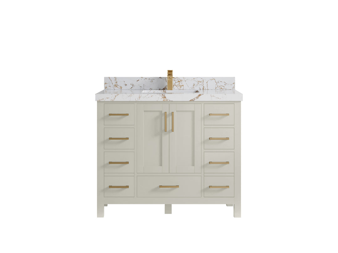 Malibu 42 in. W x 22 in. D Single Sink Bathroom Vanity