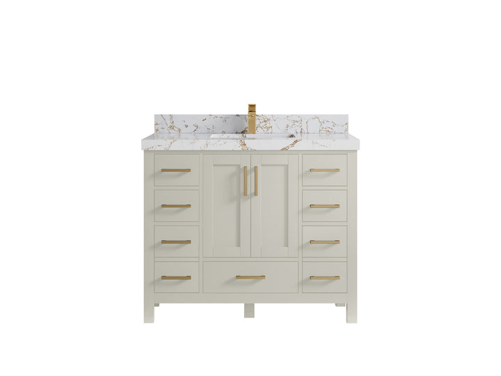 Malibu 42 in. W x 22 in. D Single Sink Bathroom Vanity - photo 35