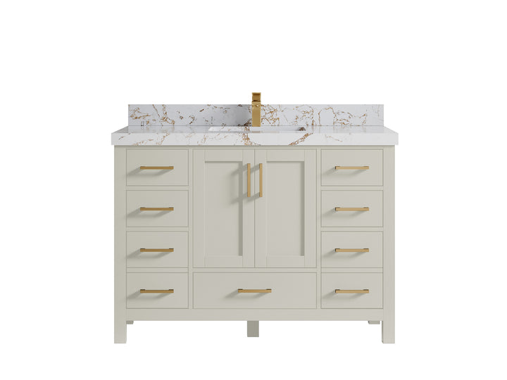 Malibu 48 in. W x 22 in. D Single Sink Bathroom Vanity - photo 37