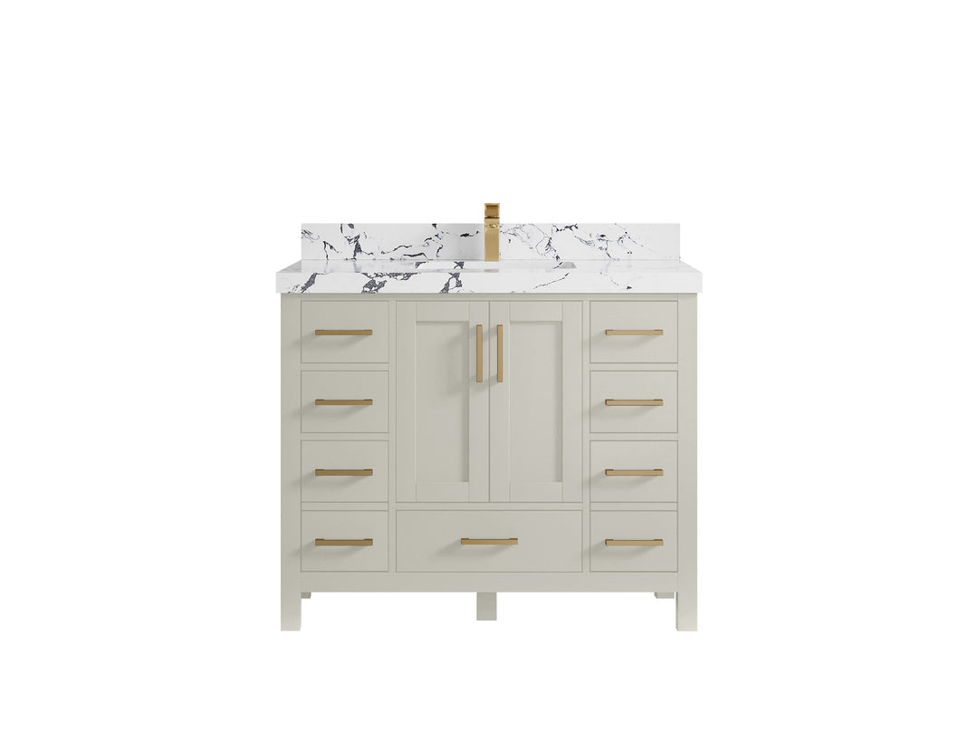 Malibu 42 in. W x 22 in. D Single Sink Bathroom Vanity