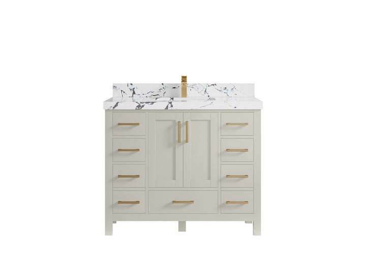 Malibu 42 in. W x 22 in. D Single Sink Bathroom Vanity - photo 37