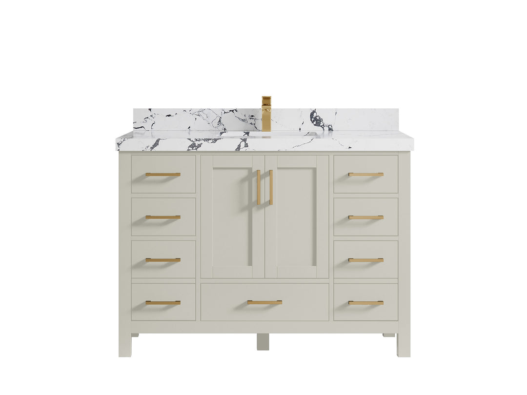 Malibu 48 in. W x 22 in. D Single Sink Bathroom Vanity