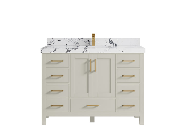 Malibu 48 in. W x 22 in. D Single Sink Bathroom Vanity - photo 39