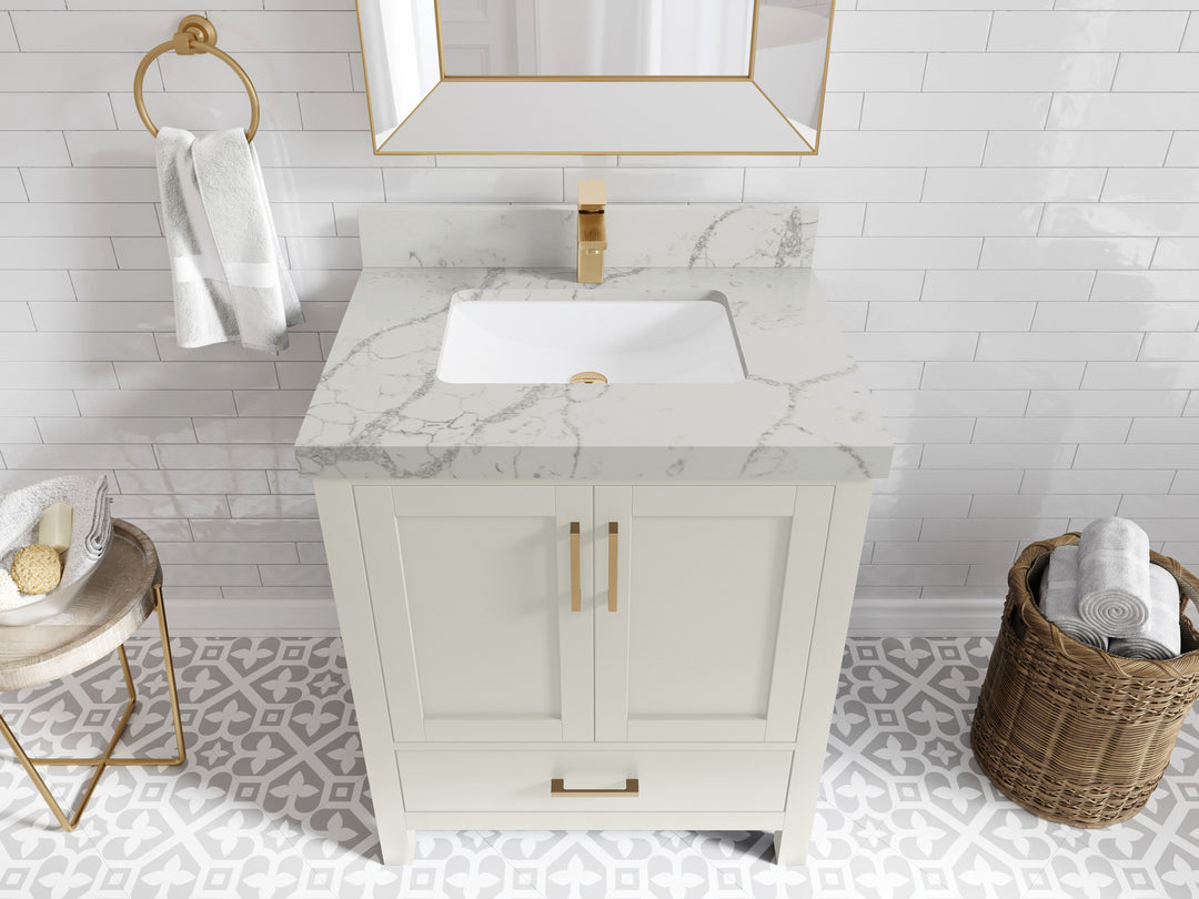 Malibu 30 in. W x 22 in. D Single Sink Bathroom Vanity