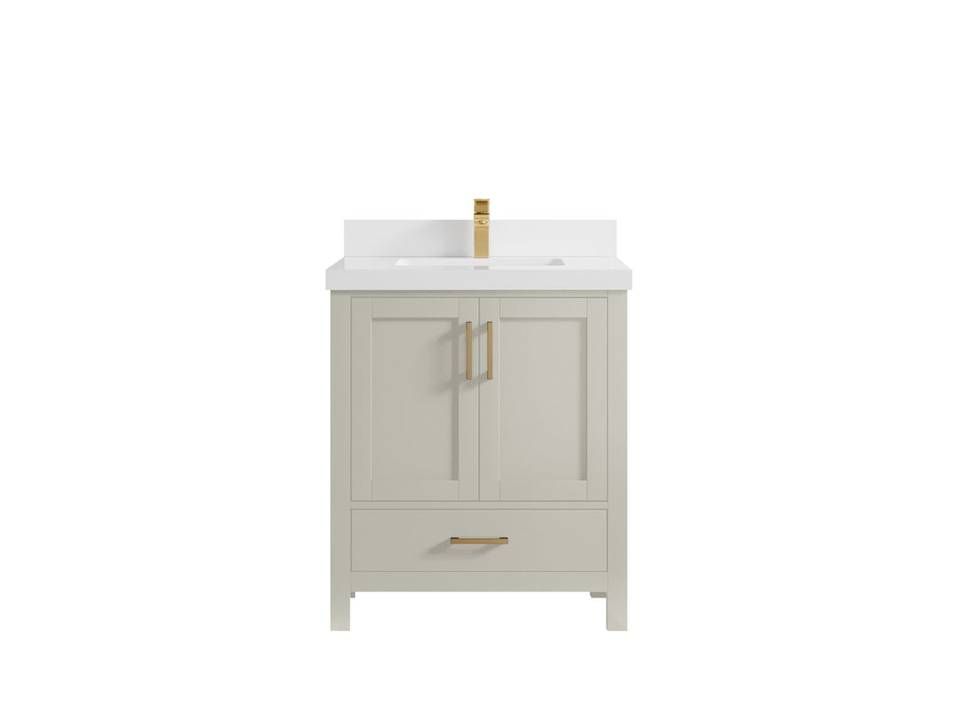 Malibu 30 in. W x 22 in. D Single Sink Bathroom Vanity