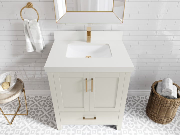 Malibu 30 in. W x 22 in. D Single Sink Bathroom Vanity - photo 42