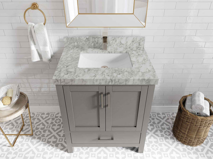 Malibu 30 in. W x 22 in. D Single Sink Bathroom Vanity - photo 10
