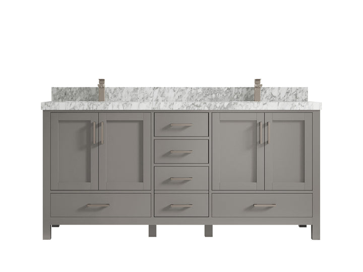 Malibu 72 in. W x 22 in. D Double Sink Bathroom Vanity - photo 11