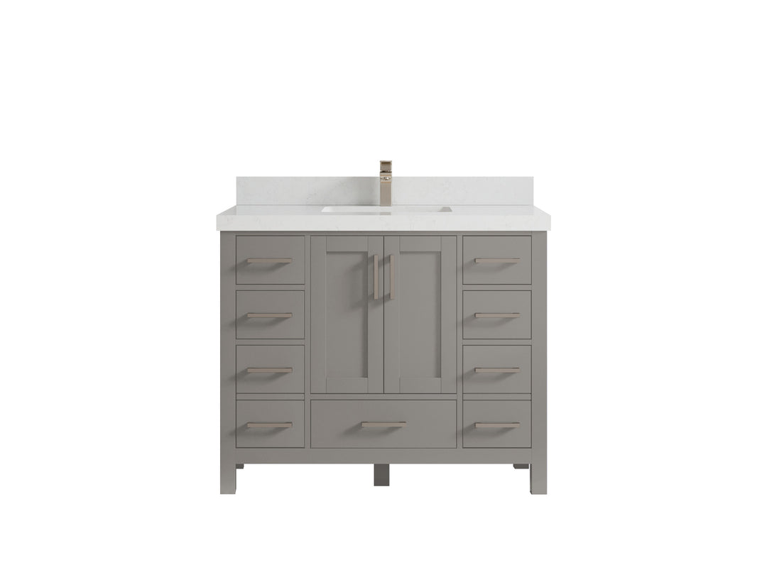 Malibu 42 in. W x 22 in. D Single Sink Bathroom Vanity